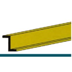 AERONAUT Z-profiel 1.5 x 1.4mm messing (1mtr) [AE7742-82]