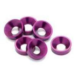 HPI Cone Washer Paars (6) +++ [HPI72063]