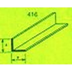 MAQUETT ABS L-profiel 9 x 9mm 1mtr (152) [RA416-62]