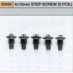 TAMIYA 4 x 10mm Step screw (5) [TA50585]