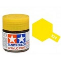 TAMIYA X-24 Transp. geel acryl.groot (1mtr) [TA81024]
