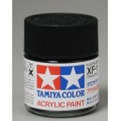 TAMIYA XF-1 Mat zwart acryl.groot (1mtr) [TA81301]