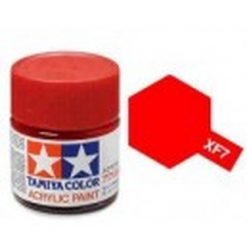 TAMIYA XF-7 Mat rood acryl.groot (1mtr) [TA81307]