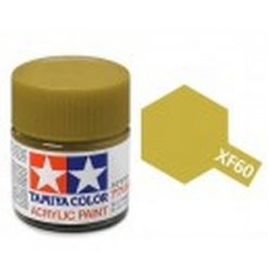 TAMIYA XF-60 Donker geel acryl.groot (1mtr) [TA81360]
