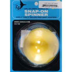CARL COLDBERG Spinner 2.5" geel (63.5mm) [CG155]