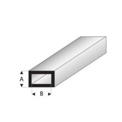 MAQUETT ABS Rechth. buis 5.0 x10.0mm 1mtr (199) [RA421-54]