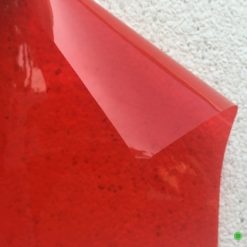 Ruitenplastic rood 25 x 50cm [RP4]