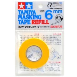 TAMIYA Masking tape 6mm (afplaktape) VULLING [TA87033]
