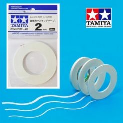 TAMIYA Masking tape 2/20mm voor rondingen [TA87177]