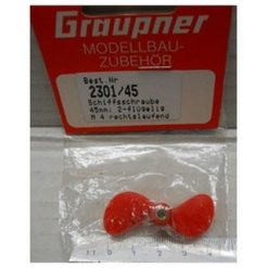 GRAUPNER Schroef 2bl. r. M4 45mm [GR2301.45]