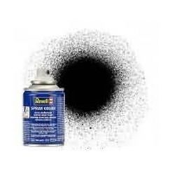 REVELL spray 100ml zwart. zijdemat [REV34302]