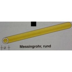 AERONAUT Messingpijp 4.5 x 4.0mm (1mtr) [AE7740-05]