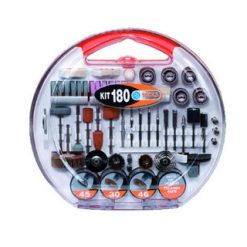 PG Tools Assortiment machine gereedschap 180 delig [SEC04-PG180A]