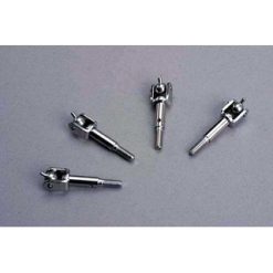 Stub axles (f&r) (4) (assembled with u-joints) [TRX4353]