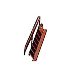 GRAUPNER Trap met leuning 18x5mm [GR343]
