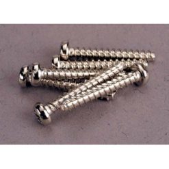 Screws, 3x20mm roundhead self-tapping (6) [TRX2678]