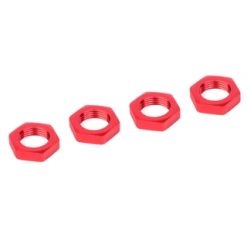 Team Corally - Wheel Nut - Aluminum - Ribbed - 4 pcs [COR00180-230]