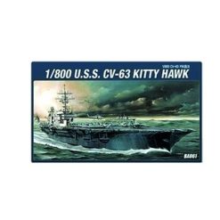 ACADEMY 1:800 CV-63 U.S.S. Kitty Hawk [ACA14210]