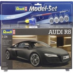 REVELL 1:24 Audi R8 (mat zwart) [REV67057]