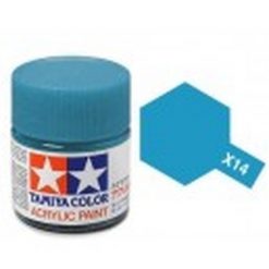 TAMIYA X-14 Hemels blauw acryl.groot (1mtr) [TA81014]