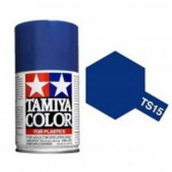 TAMIYA TS-15 Blauw Glanzend 100ml (1mtr ivm Postkost) [TA85015]