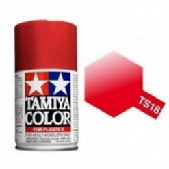 TAMIYA TS-18 Metallic rood Glanzend 100ml (1mtr ivm Postkost) [TA85018]
