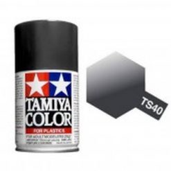 TAMIYA TS-40 Metallic zwart Glanzend 100ml (1mtr ivm Postkost) [TA85040]
