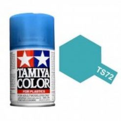 TAMIYA TS-72 Transparant blauw Glanzend 100ml (1mtr ivm Postkost) [TA85072]