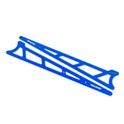 Side plates, wheelie bar, blue (aluminum) (2) [TRX9462X]