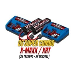 Battery/Charger Completer Pack X2 (Includes #2981 ID Charger [TRX2998GX2]