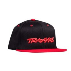 Snap Hat Flat Bill Black/Red [TRX1183-BLR]