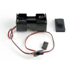 Battery holder with on/off switch/ rubber on/off switch cove [TRX1523]