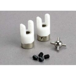 U- joints (2)/ 3mm set screws (4) [TRX1539]