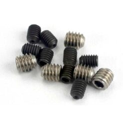 Set (grub) screws, 3x4mm (8)/ 4x4mm (stainless) (4) [TRX1548]