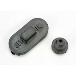 Antenna boot (rubber) (1)/ on-off switch cover (rubber) (1) [TRX1574]