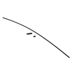 Antenna, tube, black (1)/ vinyl antenna cap (1)/ wire retainer (1) [TRX1726A]