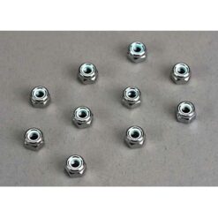 Nuts, 4mm nylon locking (10) [TRX1747]