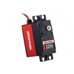 Servo, digital high-torque 400 (red) brushless, metal gear, ball bearing, waterp [TRX2255]