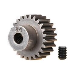 Gear, 24-T pinion (48-pitch) / set screw, TRX2424 [TRX2424]