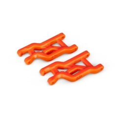 Suspension arms. orange. front. heavy duty (2) [TRX2531T]