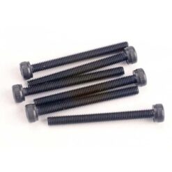 Screws, 3x30mm cap-head machine (hex drive) (6) [TRX2557]