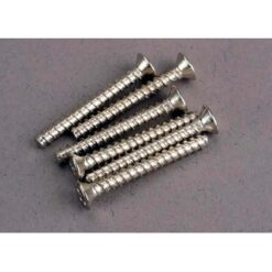 Screws, 3x25mm countersunk self-tapping (6) [TRX2651]