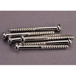 Screws, 3x30mm roundhead self-tapping (6) [TRX2681]