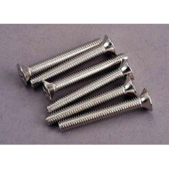 Screws. 4x30mm countersunk machine (6) [TRX3169]