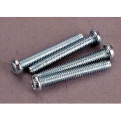 Screws, 2.5x19mm roundhead machine screws (4) [TRX3189]