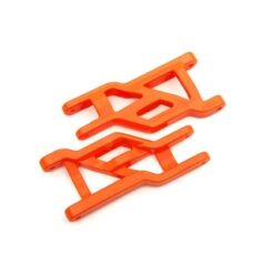 SUSPENSION ARMS, FRONT (ORANGE) (2) (HEAVY DUTY, COLD WEATHER MATERIAL) [TRX3631T]