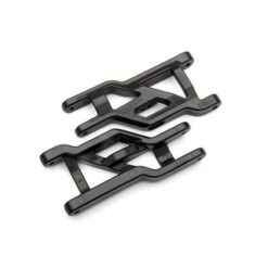 SUSPENSION ARMS, FRONT (BLACK) (2) (HEAVY DUTY, COLD WEATHER MATERIAL) [TRX3631X]