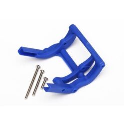 Wheelie bar mount (1)/ hardware (blue) [TRX3677X]