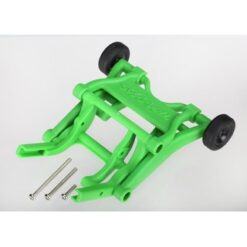 Wheelie bar, assembled (green) (fits Stampede, Rustler, Band [TRX3678A]