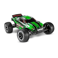 Traxxas Rustler TQ 2.4 GHz LED lights (incl. battery/charger) - Green [TRX37054-61GRN]